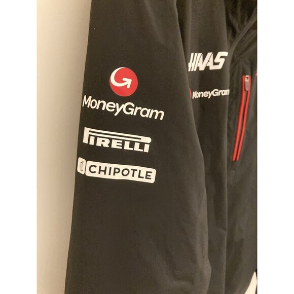 HAAS Formula 1 Team Official Jacket Coat Moneygram Hulkenberg Magnussen 3XL - Picture 8 of 14